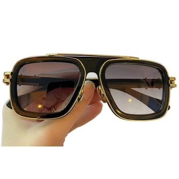 Visoka Kakovost Moških sončna Očala UV400 blagovne Znamke, Modni Oblikovalec Luksuzni Kvadratnih sončna Očala Z Box