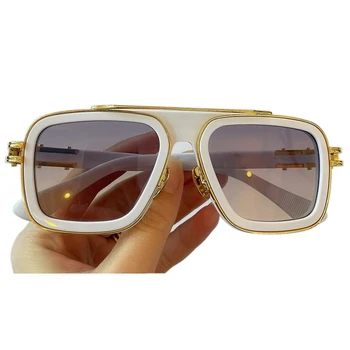 Visoka Kakovost Moških sončna Očala UV400 blagovne Znamke, Modni Oblikovalec Luksuzni Kvadratnih sončna Očala Z Box