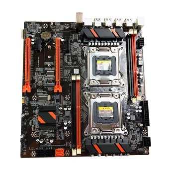 X79 Dual CPU LGA 2011 16 USB DDR3 SATA, PCIE X16, PUBG Gaming Motherboard