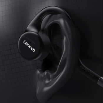Kostno Prevodnost Bluetooth Slušalke Lenovo X5 Šport Teče Nepremočljiva IPX8 Brezžične Bluetooth Slušalke Plavanje Silikonski Pokrov