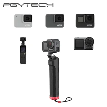 PGYTECH Za DJI OSMO Ukrep/Pocket Selfie Palico Ročaj Prijemala Gopro Hero 9 8 7 6 5/Insta360 one x/ /Xiao yi Športna Kamera