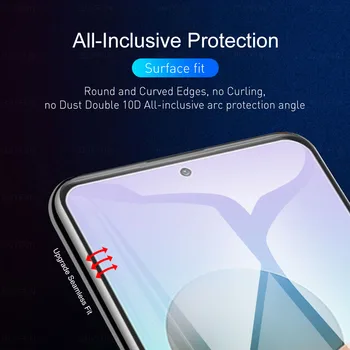2Pcs Polno Kritje Hydrogel Film Za Xiaomi Redmi Opomba 10 4G 10s 10pro Max Screen Protector Za Redmi Note7 7s 7 Pro Ne Steklo