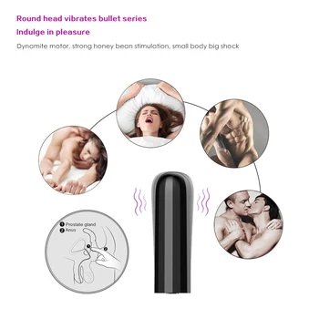 Mini 10 Hitrost vibratorji Vagina masaža sex igrače za ženske, G-Spot, igrače za odrasle 18 Analni vibrator za ženske Ženski Masturbator