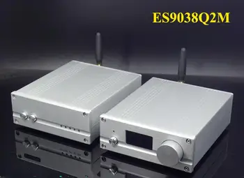 Končal ES9038Q2M Dekoder daljinsko DAC Podpira Koaksialni Optični USB XMOS XU208 Bluetooth 5.0