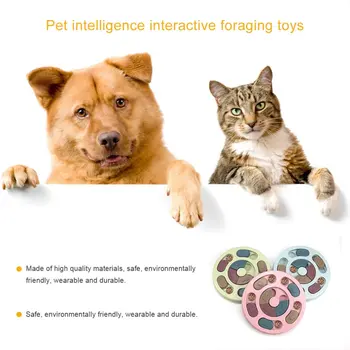 Pet izobraževalne igrače za Psa Igrače Puzzle Interaktivni Počasi Izdajanje Hranjenje Hišnih Pes Usposabljanja Igre Podajalec