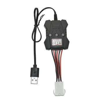 15-DJ03 Polnjenje prek kabla USB Line Polnilec za Hosim XLH S911 S912 9115 9116 RC Tovornjak Avtomobilski Rezervni Deli