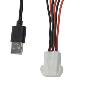 15-DJ03 Polnjenje prek kabla USB Line Polnilec za Hosim XLH S911 S912 9115 9116 RC Tovornjak Avtomobilski Rezervni Deli
