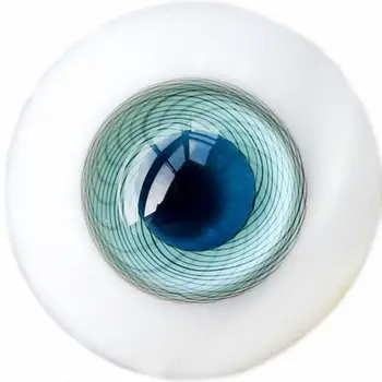 [wamami] 6 mm 8 mm 10 mm 12 mm 14 mm 16 mm 18 mm 20 mm 22 mm 24 mm Modre Steklene Oči Zrkla BJD Lutka Dollfie Prerojena, zaradi Česar Obrti