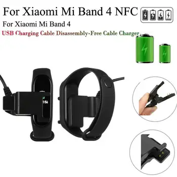 USB Polnilec Za Xiaomi Mi Band 4 NFC Dock Posnetek Žice Napajalnik, Zamenjava Pametne Pribor Za Miband 4