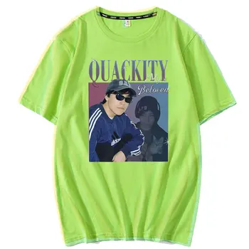 Moda Novo Quackity Moj Ljubljeni Majica s kratkimi rokavi Bombaž Smešno Geek Priložnostne Vrhovi Tee Homme EU Velikost Dihanje tee Pari Ulične