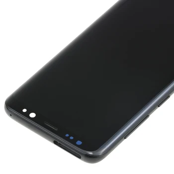 Original S8+ Zaslon Za Samsung Galaxy S8 Plus Zaslon S Črno Okvir 6.2