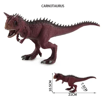 Figuric Dinozaver Izobraževalne Igrače Plastične Simulirani carnotaurus Dinozaver Model Otroci Igrače za Otroke Darila Za Fante