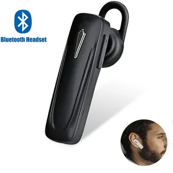M163 Mini Bluetooth Slušalke Bluetooth Slušalke Slušalko Brezžična Slušalka Za Prostoročno Uporabo Stereo Bas Z Mic Za Vse Pametne Telefone