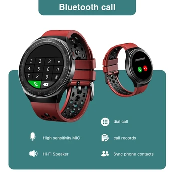 MT3 Pametno Gledati Moške Bluetooth Klic Polni, Zaslon na Dotik, 8G Prostora 2021 Novo Smartwatch Za Android IOS Športna Fitnes Tracker