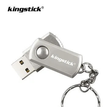 Kovinski Bliskovni pomnilnik USB 2.0 Pero Disk 256GB 8GB USB Disk 128GB 32GB 64GB Pendrive USB ključ z Keychain darilo Bliskovnega Pogona