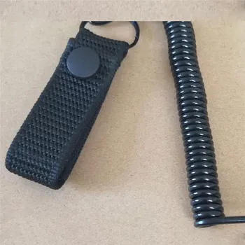 Elastična Vrvica za opaljivanje tega Vrvi Varnostni Pas Pištolo Vrv Key Ring Verige Svetilka Lovski Pribor Taktično Anti-izgubljene Vojaške