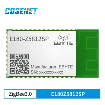 TLSR8258 ZIGBEE 3.0 Modul Brezžični Sprejemnik, Sprejemnik 2,4 Ghz 12dBm 200m E180-Z5812SP CDSENET Visoko Zmogljivost Žig Luknjo PCB