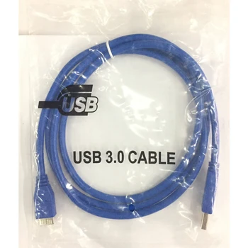 USB3.0 harddisk kabel HDD kabel AM/ microUSB USB3.0 AM/mic 1,5 M 0,5 M čistega bakra modra