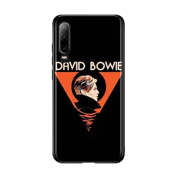 Za Huawei P40 P30 P20 Pro Lite E Plus 5G Svetlo Črno Telefon Primeru David Bowie Moda Za Huawei P10 P9 P8 Lite Pokrov