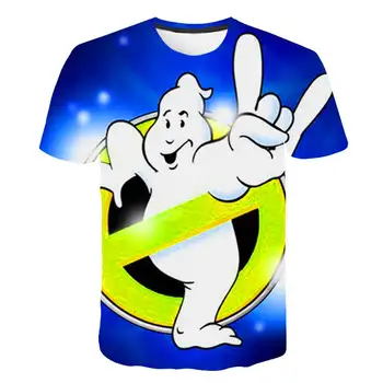 Poletje Boyt-shirt Duha Lov Ghost Hunter Strah pred Duhovi Phasmophobia 3d Tees Kratek Rokav Igra Fobija T Shirt Original 2021