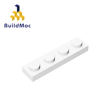 BuildMOC Združuje Delcev 3710 1x4 Za Gradnjo Blokov, Deli DIY električni Izobraževalne Opeke Otroci Igrače