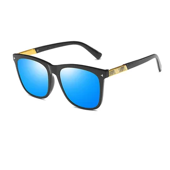Novi Modni Dizajn Okvirja sončna Očala Moški Ženske Letnik Klasičnih Kvadratnih sončna Očala UV400 Odtenki Zakovice Očala Oculos De Sol Gafas