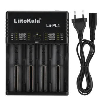 NOVO LiitoKala lii-PL4 1,2 V 3,7 V 3.2 V 3.85 V A/AAA 18650 18350 26650 10440 14500 16340 NiMH baterije smart polnilec