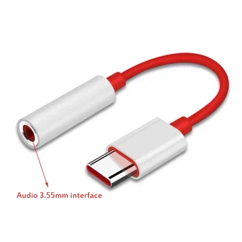 Tip C Do 3,5 mm Jack Kabel Adapter za Slušalke Priključek Za Oneplus 6T Huawei P20 P20Pro Za Xiaomi 6 6X 8 Mix2 Opomba 3