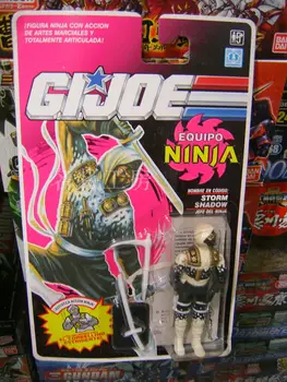 Hasbro Pristen Posebne Sile GIJOE je 3,75 Palčni 92 Let Izdaja Ninja Bela Duha Slika Lutka Toy Model, za Prodajo