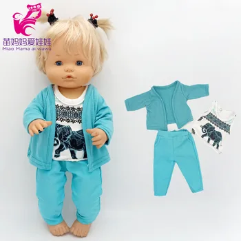 Nenuco Rainbow Unicorn Srajco, Hlače Ropa Y Su Hermanita 40 cm Baby Doll Oblačila, Igrače Obrabe