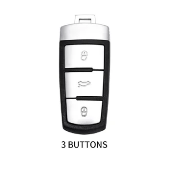 Avto Ključ Primeru Kritje Za Vw Volkswagen Passat CC CC b6 b7 Varstvo Tipko, Lupine, Kože, Vrečko Le v primeru Dodatki Avto-Styling Keychain