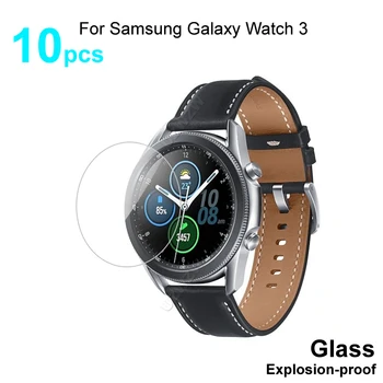 10pcs Za Samsung Galaxy Watch 3 41mm / 45mm Zaščitnik Zaslon Kaljeno Zaščitno Steklo Film eksplozijam