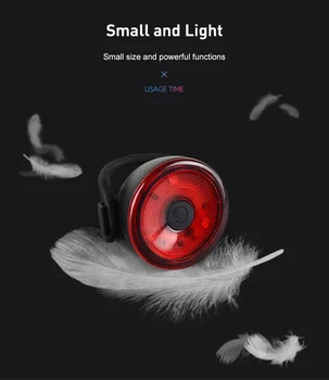 Kolo Svetlobe Rep Nepremočljiva Opozorilo Cree Svetlobe Noč 400 Lumnov Opozorilo Rep Svetlobe Fenix Zavorna Luč Izposoja Opremo