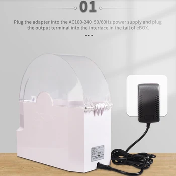 ESUN eBOX 3D Nitke za Lase Skladiščenje Imetnik Vodenje Žarilno Sušenje Polje 3D Tiskalnik Deli Za PLA ABS PTEG 1.75 mm Filamentov