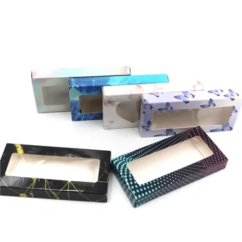 Debelo trepalnice polje mehko papir trepalnice embalaža za mink trepalnice papir polje različnih stilov
