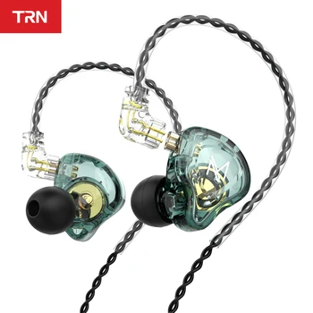 TRN MT1 Hi-FI 1DD Dinamično in-ear Slušalke Pogon HIFI Bas Kovinski Zaslon Teče Šport Slušalke za KZ EDX TA1 BA15 ST1