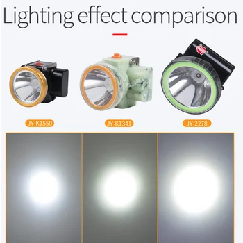 Svetlo Q5 LED potapljanje žarometov, polnilne, rudarske svetilke prenosne nepremočljiva žaromet, ki uporablja litij-18650 baterijo za plavanje