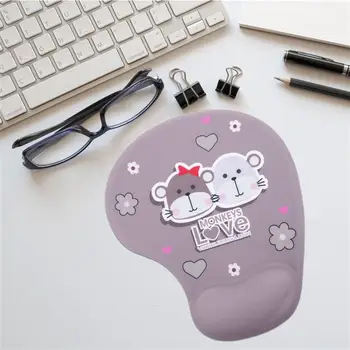 1Pc Mouse Pad Cartoon Živali Zapestje Udobje, Podporo Mouse Pad za Domačo Pisarno
