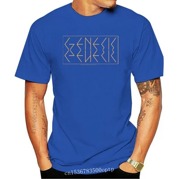 Authentic Genesis Mirror Logo Adult T-shirt top S M L X 2X 3X 4X 5X Phil Collins