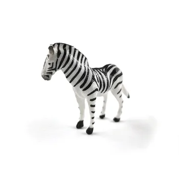 Simulacija Majhne Zebra Figurice Živali Model Veren Dejanje Slika DIY Doma Dekor Lutka Hiša Izobraževalne Darilo Za Otroke, Igrače,
