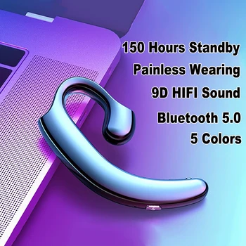 Kostno Prevodnost Slušalke Nepremočljiva Teče Športne Slušalke Bluetooth 5.0 HiFi Stereo Brezžične Slušalke Za Pametni Telefon