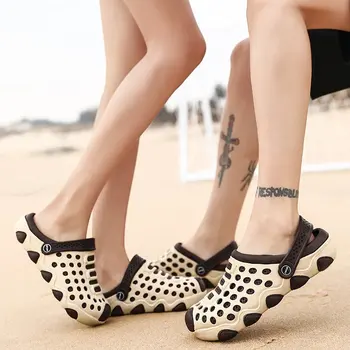 2021 novih izdelkov sandali luknjo čevlji plaži sandali gospodinjski copate vrt čevlji poletne moške priložnostne čevlji
