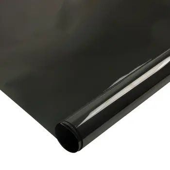Sunice 4mil Črni avto dom okno odtenek film 15%VLT 99%UV dokaz stekla nalepke zasebnosti dekorativni avto folije 0.5x5m
