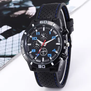 Modna casual men ' s watch high-end moška classic, priložnostne watch silikona, gledal debelo 066 moški Feminino Zegarek Damski