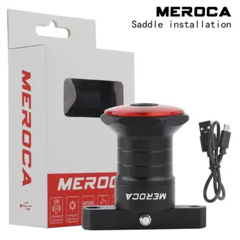 MEROCA WR15 Smart Kolesarske Luči Zadaj Luč na Prostem, Kolesarska Varnost Opozorilo zadnje luči Nepremočljiva Kolo Zavore Zaznavanja Svetlobe