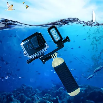 30 Metrov pod vodo Neprepusten za Potapljanje LED Luči LED Spot Svetilka za GoPro Hero 5 4 3+ 3 Šport Fotoaparati