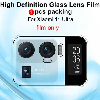 Za Xiaomi Mi11 Ultra Nazaj Steklo Objektiv Film Screen Protector Za Xiaomi Mi 11 Fotoaparat Polno Kritje Objektiv Stekla Film