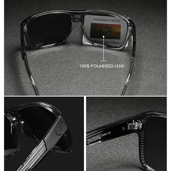 Blagovne znamke Zmaj Polarizirana sončna Očala Leče Moški Prostem sončna Očala Kvadratnih Rdeče Zrcalni objektiv UV400 Zaščito Žensk Očala