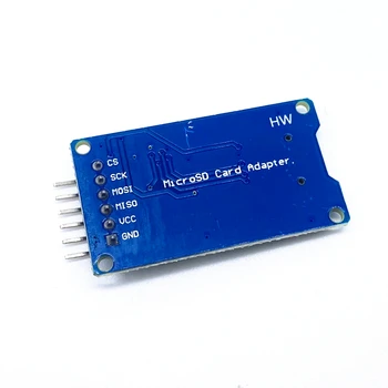 1pcs/veliko Micro SD, mini TF card reader modula SPI vmesnik z ravni pretvornik s čipom za arduino