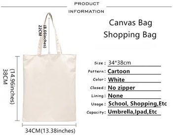 Bungou Potepuške Pse nakupovalno vrečko platno trgovina eko shopper tote vrečko za večkratno uporabo sac cabas cabas